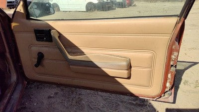 1985 Pontiac Sunbird Passenger Right Door Trim Panel Manual Windows Oem Tan