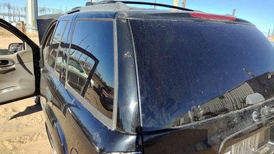 2003 Chevy Trail Blazer Driver Left Rear Moulding On Quarter Panel Oem Black