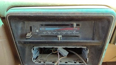 1988-1989 Ford F150 Temperature Control Module In Dash Heater Ac Head Unit Oem
