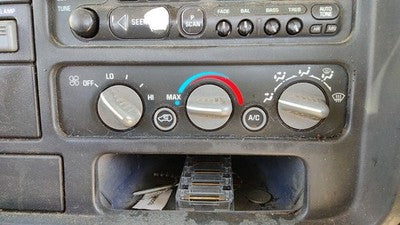 95 Silverado 1500 Temperature Control Module In Dash Heater Ac Head Unit Oem
