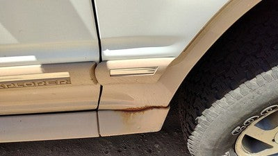 1993 Ford Explorer Passenger Right Moulding From Fender Oem Trim Strip White