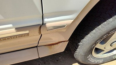 1993 Ford Explorer Passenger Right Moulding From Fender Oem Trim Strip White