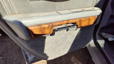 85 Grand Marquis Driver Left Rear Door Trim Panel With Switches Back Gray