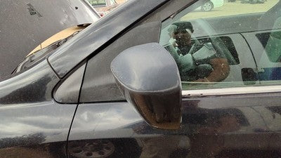 02-05 Honda Civic Hatchback Si Driver Left Side Mirror Door Mounted Black Nbp