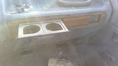 1987-1993 Dodge Dakota Passenger Dash Trim Panel With Cup Holder Oem Woodgrain