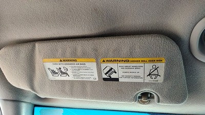 2004 Jeep Liberty Driver Left Sun Visor Oem Gray Dv 0Zx35Tl2Aa