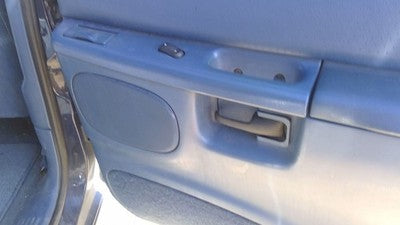 95-99 Ford Explorer Passenger Right Rear Inside Door Trim Panel Only Back Blue