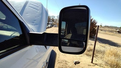 2015-18 Dodge Ram 4500 Passenger Right Side Mirror Door Mounted Oem Cab Chassis