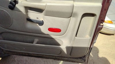 03-05 Ram 2500 Passenger Right Front Door Trim Panel Manual Windows Taupe L5