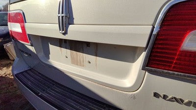 2007-2008 Lincoln Navigator License Plate Trim Surround Panel Tail Trunk Finish