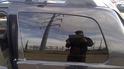 2007-2009 Chrysler Aspen Driver Left Rear Quarter Glass Back Side Window Oem