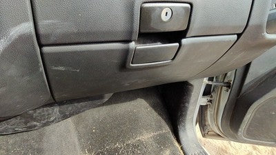 14-19 Silverado 1500 Lower Glove Box Assembly Complete Door With Latch H2r Gray