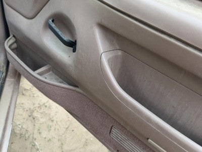 1997-1998 Ford F250 Passenger Right Front Door Trim Panel With Switches Brown Rk