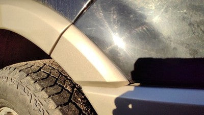 2008 Ford Expedition Driver Left Rear Moulding On Quarter Panel Oem