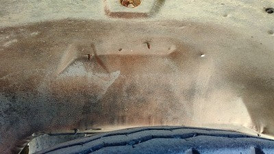 1984 Dodge D350 Passenger Right Inner Fender Oem