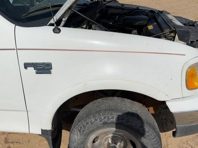 1997-2004 Ford F150 Passenger Right Front Fender Oem White Yz F85Z16005Ca