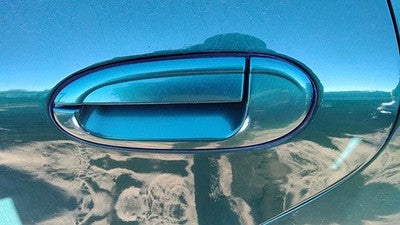 1999-2007 Ford Taurus Driver Left Rear Outside Door Handle Back Su Tropic Green