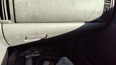 2001 Jeep Grand Cherokee Glove Box Assembly Complete Door With Latch Oem Gray