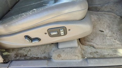 2000 Olds Bravada Passenger Right Side Power Seat Switch W Trim Panel Pewter 922