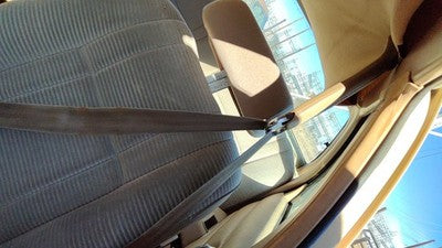 1984 Ford Tempo Driver Left Front Seat Belt Retractor Oem Shoulder Tan