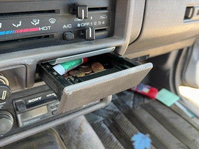1989-1995 Isuzu Pup Ash Tray Assembly Oem Slide Out Dash Gray 8970004092
