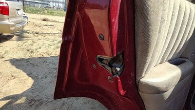 1993 S10 Blazer Driver Left Rear Door Latch With Rods/Cables Oem Back