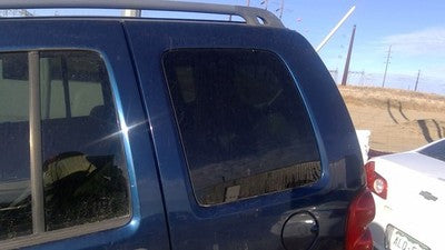 2002-2007 Jeep Liberty Driver Left Rear Quarter Glass Back Side Window Oem