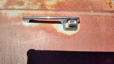 1984 Deville Sedan Driver Left Rear Outside Door Handle Oem Back 7 3/8