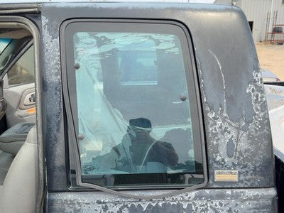 89-99 Chevy Silverado 1500 Driver Left Rear Quarter Glass Back Side Window Oem