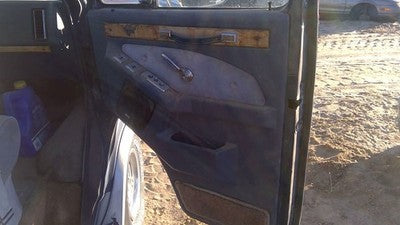 1989 Chevy G20 Van Passenger Right Front Inside Door Trim Panel Only Oem Blue