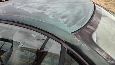 Saturn Sl1 Driver Left Rear Moulding On Quarter Panel Oem Green