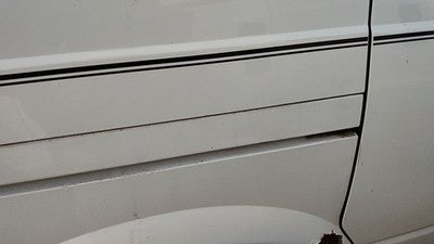 1993 Gmc Safari Right Rear Sliding Door Roller Cover Trim Panel Moulding White