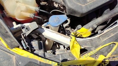 2013-2014 Ford Fusion Windshield Washer Fluid Reservoir With Pump Oem Wiper Tank