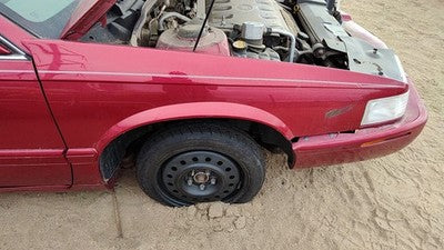 1992-2002 Cadillac Eldorado Passenger Right Front Fender Oem Crimson Red 86U