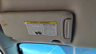 2014-2015 Nissan Versa Note Driver Left Sun Visor Oem Charcoal G 964013Wc1a