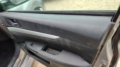 11-12 Legacy Outback Passenger Right Front Door Trim Panel With Switches Black