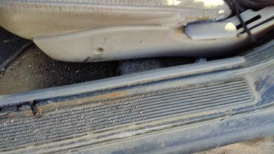 1997 Saturn Sl1 Driver Left Side Seat Trim Panel Oem Gray