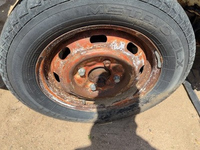 1968-1979 Vw Super Beetle 15" Steel Wheel Oem Factory 8 Slot Rim