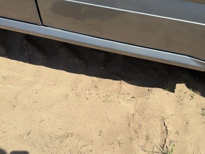 04-05 Srx Driver Left Lower Rocker Panel Moulding Side Skirt Oem Silver 42U