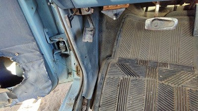 1986 Ford Ranger Driver Left Lower Kick Trim Panel Oem Blue