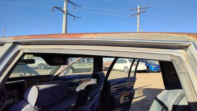1984 Deville Sedan Lh Driver Left Drip Rail Molding Chrome Trim Above Doors Oem
