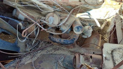 1953 Chevy Bel Air 150 Sedan Crank Case Breather Tube Assembly Oem 235Ci
