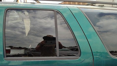 1995-2005 S10 Blazer Driver Left Rear Vent Window Back Door Glass With Frame Oem