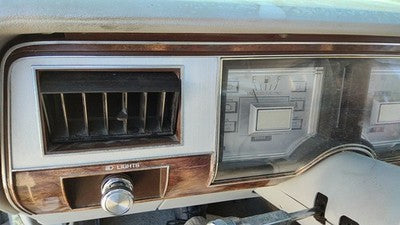 82-87 Grand Marquis Trim Bezel Around Speedometer Oem Dash Surround Panel Gray