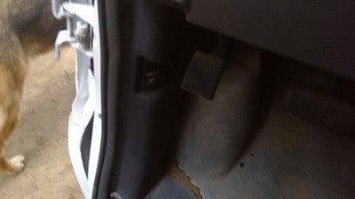 2002 Ford Van E450 Driver Left Lower Kick Trim Panel Gray X2