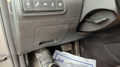 16-18 Hyundai Tucson Lower Dash Under Column Knee Bolster Trim Panel Black Try
