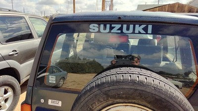1989-1998 Suzuki Sidekick Back Glass Rear Window Oem 8457561A60