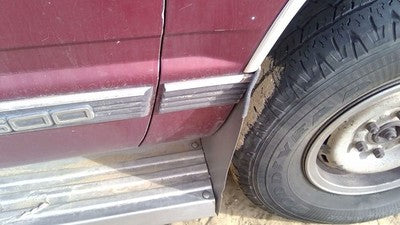 1988 Gmc Sierra 2500 Passenger Right Moulding From Fender Oem Trim Strip