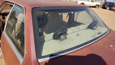 1985-1987 Pontiac Sunbird Back Glass Rear Window Oem 20480996