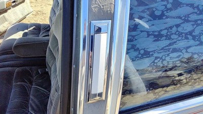 1985 Mercury Grand Marquis Driver Left Rear Side Marker With Chrome Trim